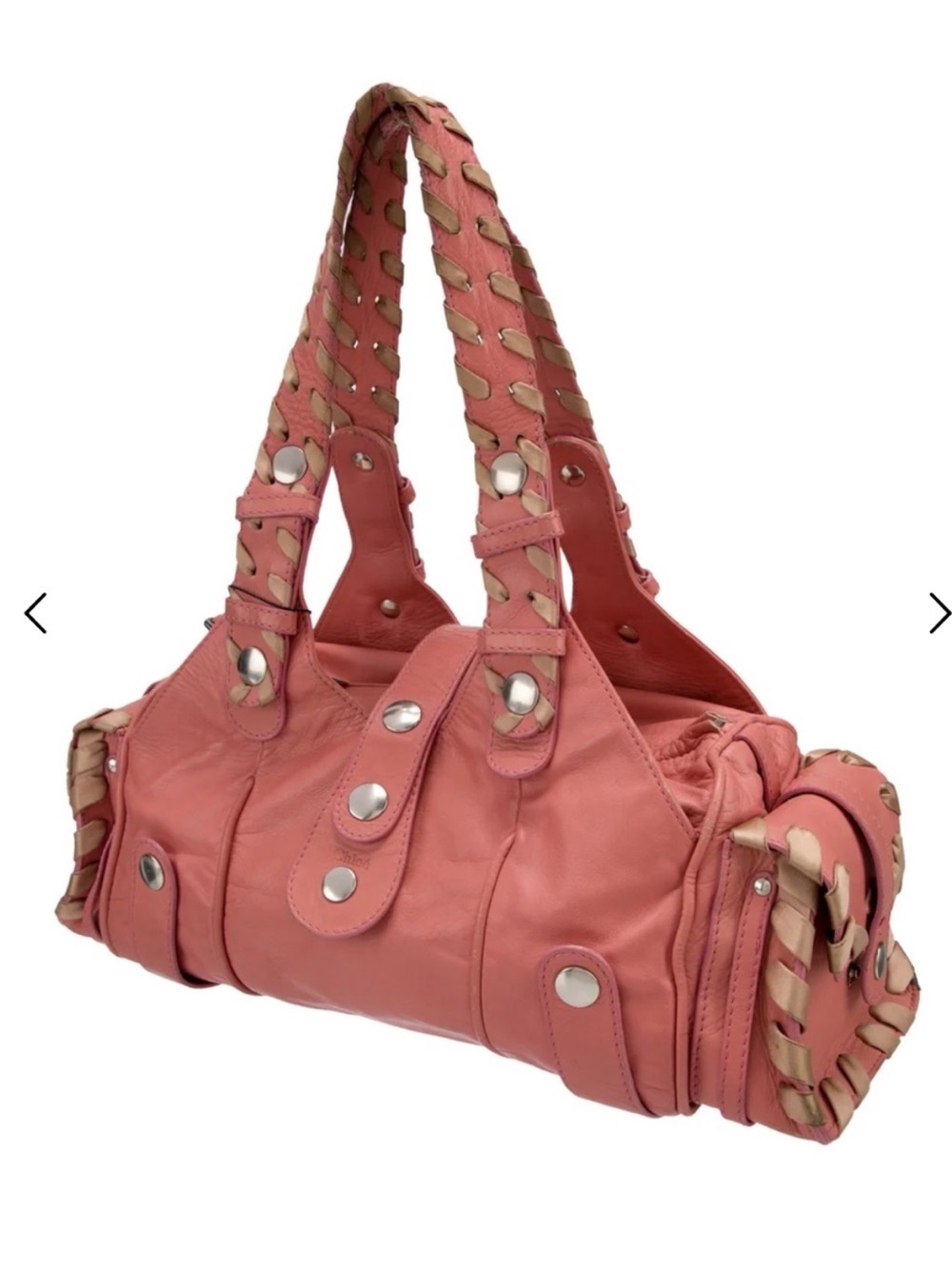 Chloe Silverado Bag in Porcelain Pink